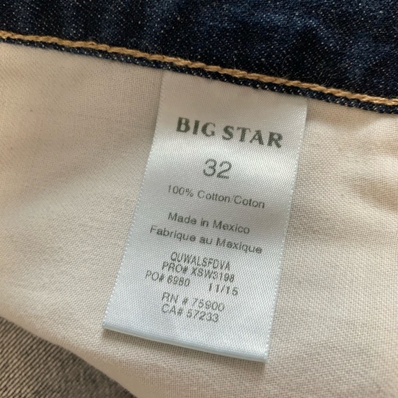 NWT Big Star Women's Blue Denim Shorts - Picture 6 of 14